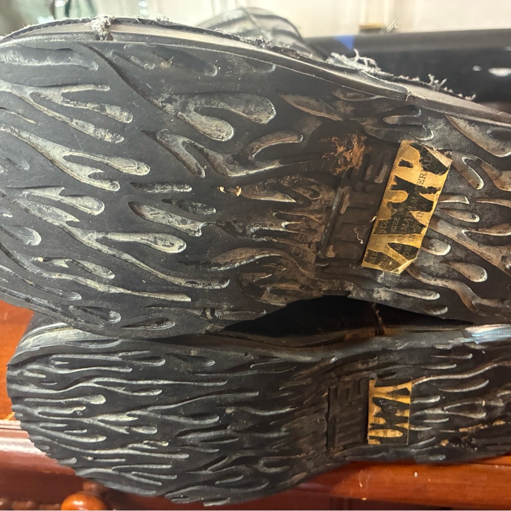 Rare Morbid Threads MT:2 Stack platform boots siz… - image 5